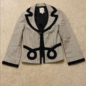 Nanette Lepore pinstriped blazer